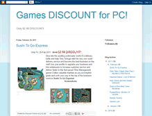 Tablet Screenshot of gamesdiscount.blogspot.com