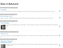 Tablet Screenshot of bubuland.blogspot.com