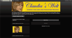 Desktop Screenshot of claudi-s.blogspot.com