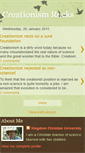 Mobile Screenshot of creationismrocks.blogspot.com