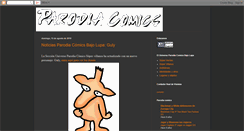 Desktop Screenshot of parodiacomics.blogspot.com