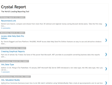 Tablet Screenshot of crystal-report.blogspot.com