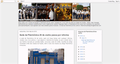 Desktop Screenshot of filarmonica26dejunho.blogspot.com