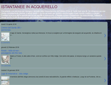 Tablet Screenshot of istantaneeacquerello.blogspot.com