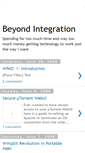 Mobile Screenshot of beyondintegration.blogspot.com