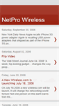 Mobile Screenshot of netprowireless.blogspot.com