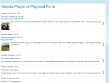 Tablet Screenshot of glendaplayerofplaylandfarm.blogspot.com