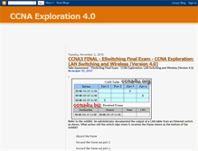 Tablet Screenshot of ccna-exploration-exam.blogspot.com