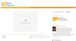 Desktop Screenshot of mundoenfermeria.blogspot.com