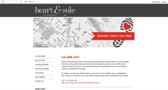 Desktop Screenshot of heartandsolerunningclub.blogspot.com