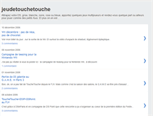 Tablet Screenshot of jeudetouchetouche.blogspot.com