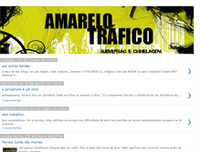 Tablet Screenshot of amarelotrafico.blogspot.com