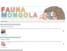 Tablet Screenshot of faunamongola.blogspot.com