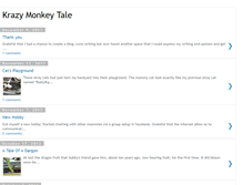 Tablet Screenshot of krazymonkeytale.blogspot.com