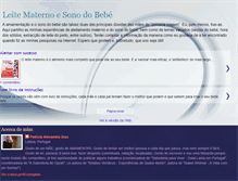 Tablet Screenshot of leitematernoesonodobebe.blogspot.com