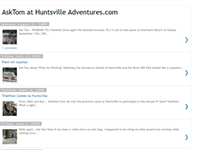 Tablet Screenshot of huntsvilleadventures.blogspot.com