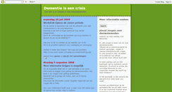 Desktop Screenshot of dementie-alzheimer.blogspot.com