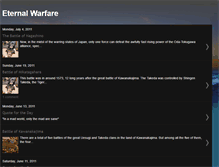 Tablet Screenshot of eternalwarfare.blogspot.com