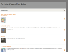 Tablet Screenshot of desireecavanillasarias.blogspot.com