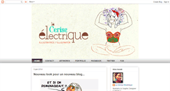 Desktop Screenshot of laceriselectrique.blogspot.com