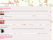 Tablet Screenshot of cakesandclothes.blogspot.com