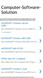 Mobile Screenshot of computer-software-solution.blogspot.com