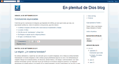 Desktop Screenshot of eplenitud.blogspot.com