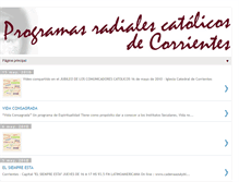 Tablet Screenshot of catolicoscomunicadores.blogspot.com