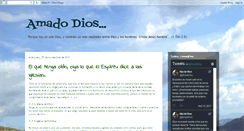 Desktop Screenshot of amadodios.blogspot.com