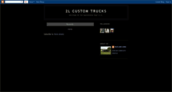 Desktop Screenshot of 2lcustomtrucks.blogspot.com
