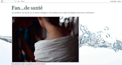 Desktop Screenshot of femmensante-soinsetbien-etre.blogspot.com