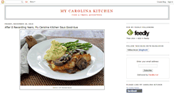 Desktop Screenshot of mycarolinakitchen.blogspot.com