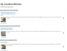 Tablet Screenshot of mycarolinakitchen.blogspot.com