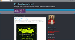 Desktop Screenshot of ldsportlandareayouth.blogspot.com