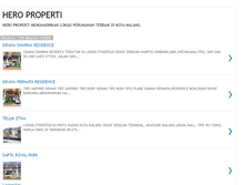 Tablet Screenshot of heroproperti.blogspot.com