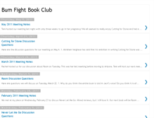 Tablet Screenshot of bumfightbookclub.blogspot.com