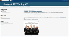 Desktop Screenshot of peugeot-207-tuning.blogspot.com