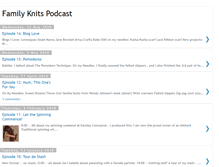 Tablet Screenshot of familyknitspodcast.blogspot.com