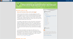 Desktop Screenshot of myturn-lisa.blogspot.com