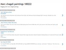 Tablet Screenshot of marc-chagall-painting.blogspot.com
