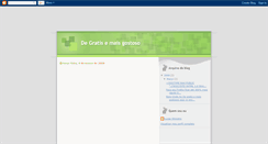 Desktop Screenshot of degratisemaisgostosoo.blogspot.com