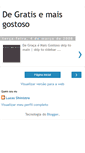 Mobile Screenshot of degratisemaisgostosoo.blogspot.com