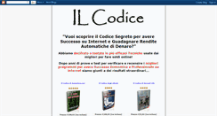 Desktop Screenshot of codice-fare-soldi-online.blogspot.com