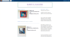 Desktop Screenshot of karinkgalleri.blogspot.com