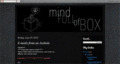 Desktop Screenshot of mindfullofbox.blogspot.com