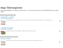 Tablet Screenshot of megatelechargement.blogspot.com