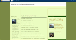 Desktop Screenshot of collectionhealthtips.blogspot.com