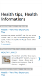 Mobile Screenshot of collectionhealthtips.blogspot.com