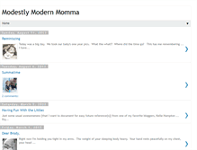 Tablet Screenshot of modestlymodernmomma.blogspot.com