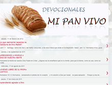 Tablet Screenshot of devocionalescaminovivo.blogspot.com